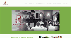 Desktop Screenshot of annatawinebar.com